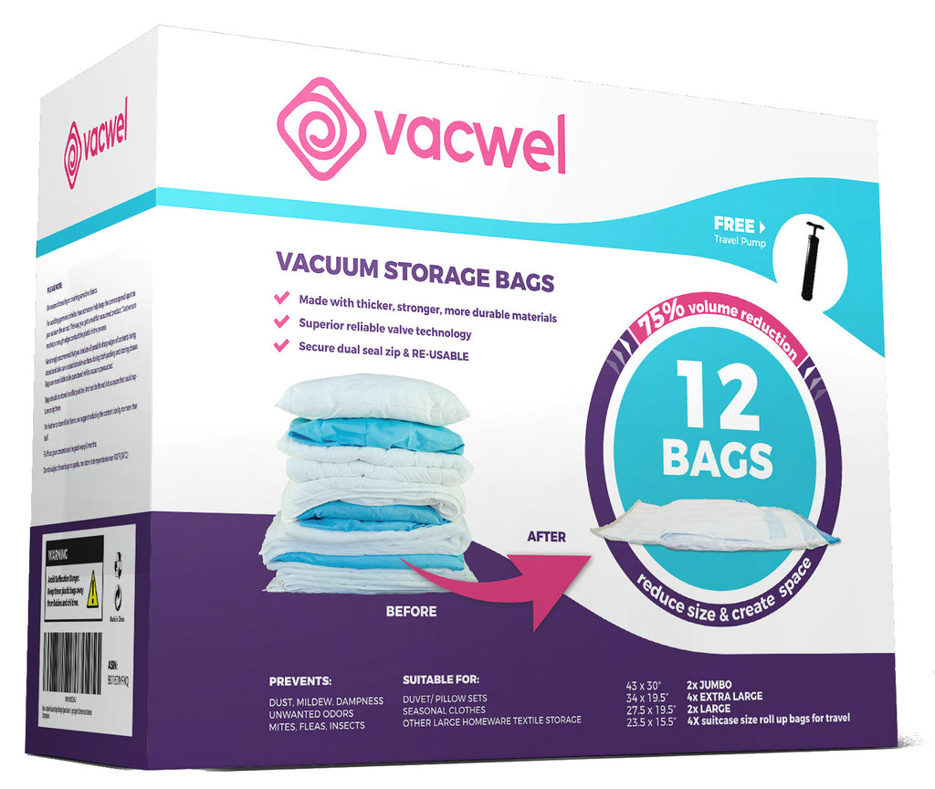 New Vacuum Storage Bag Pack in High Demand